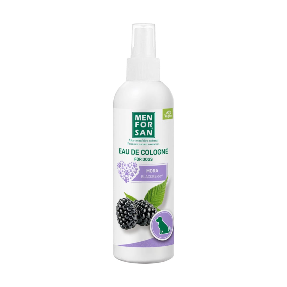 Одеколон для собак Menforsan Eau Cologne For Dogs Blackberry з ароматом ожини, 125 мл